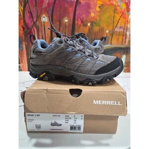 Merrell Moab 3 Waterproof Granite Size 6 Women's Hiking Trail Running Shoes
